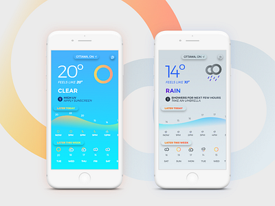 Weather App  / UI 01