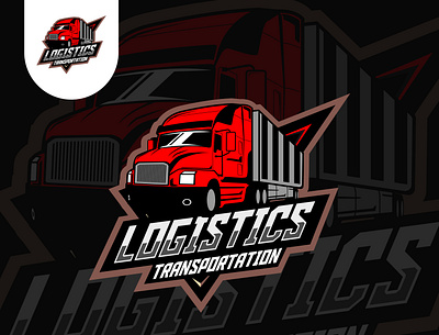 Truck Logo app branding company design icon illustration logo truck typography ui ux vector
