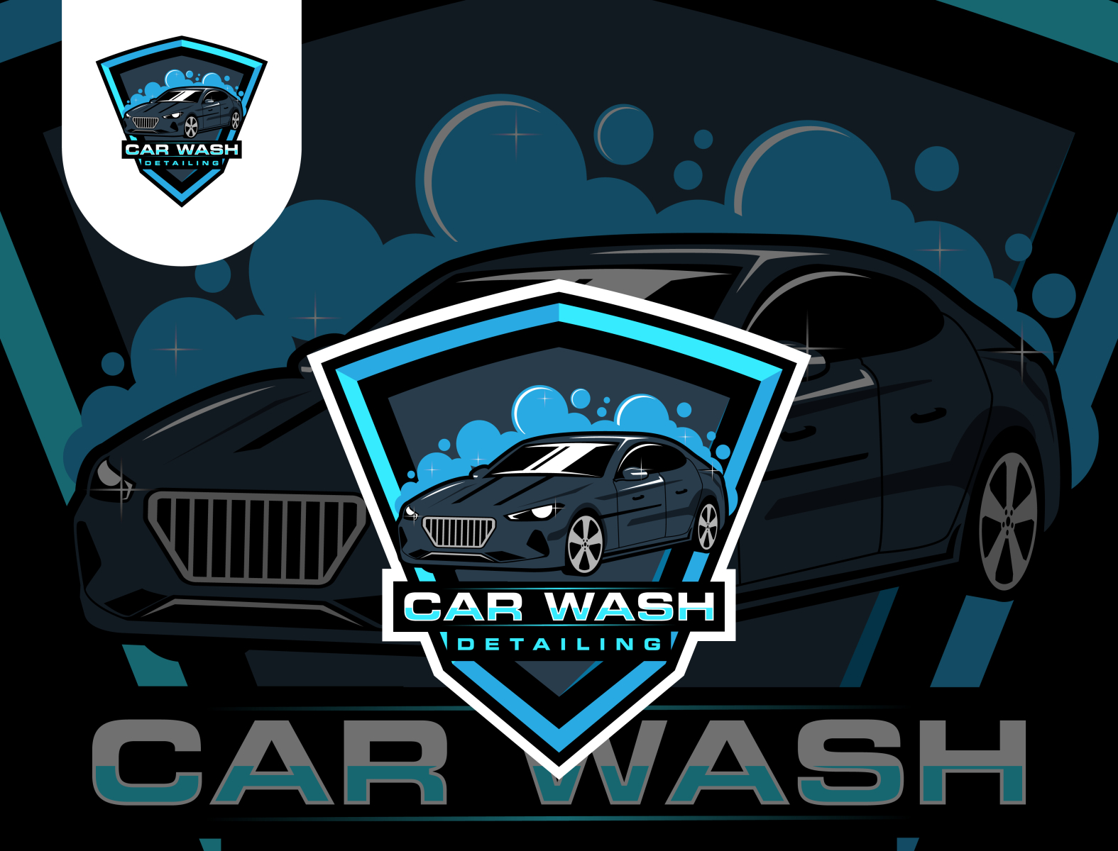 Car Wash Logo By Navary Digital On Dribbble