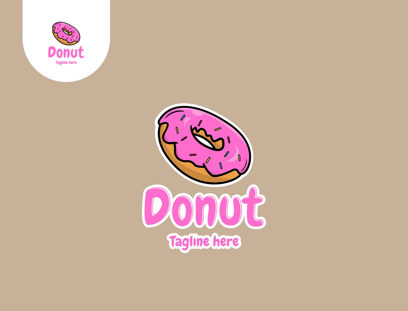 Donut Logo By Navary Digital On Dribbble