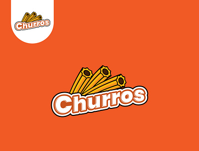 Churros Logo app brand branding churros company design icon illustration logo ui ux vector