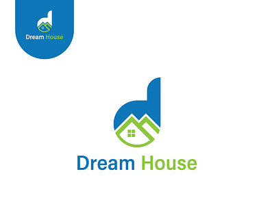 Dream House Logo app branding company design dream house icon illustration logo property ui ux vector