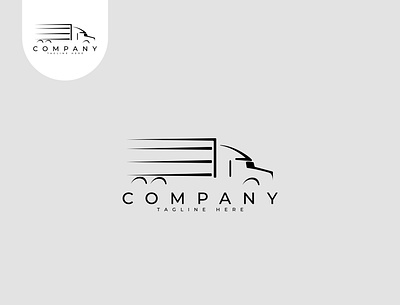 Transport Logo app branding company design icon illustration logo transportation truck ui ux vector