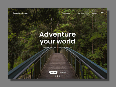 Landing Page Adventure