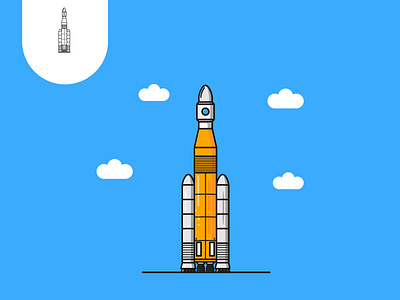 Rocket design logo