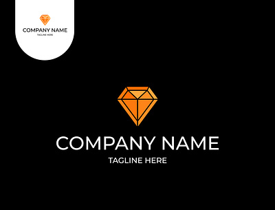 Diamond logo app branding company design diamond icon illustration logo ui ux vector