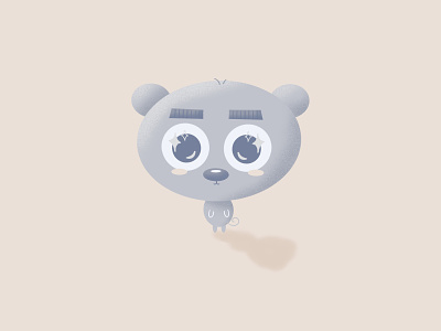 monkey/bear/mouse bear cute illustration monkey procreate