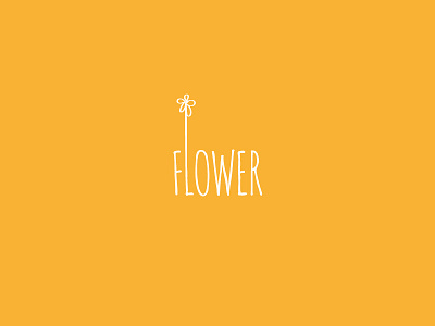 Flower Logo cute flower illustration illustrator logo logotype
