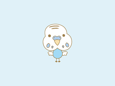 Mr Budgie adobe bird budgie cute illustration illustrator kawaii vector