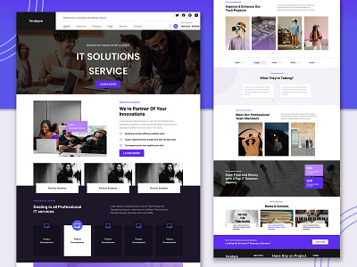 IT Solution Website Design