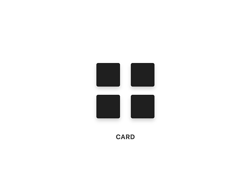 Card Switch List  - Concept