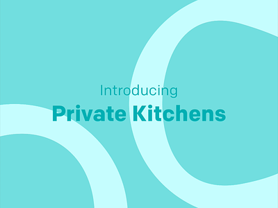 Private Kitchen Onboarding app chef clean colorful cooking dailyui entrepreneur flat food foodybuddy gif home illustration interaction interface loop minimal motion onboarding simple