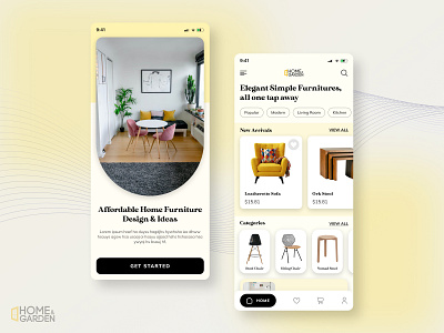 Furniture E-commerce - Mobile App