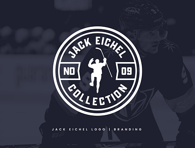 Jack Eichel Logo | Buffalo Sabres branding design hockey hockey branding hockey logo identity logo logo design player player branding player logo sports sports branding sports logo typography