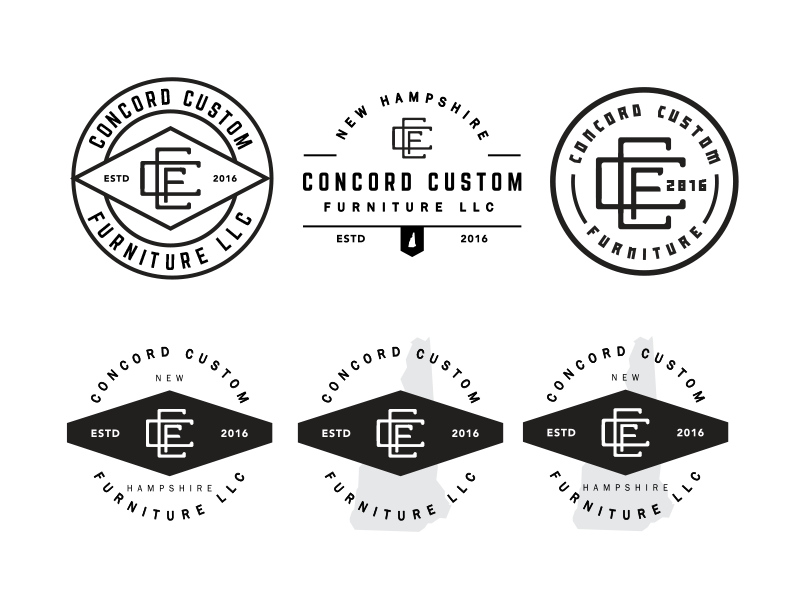 Custom Furniture Logo by Michael Browning on Dribbble