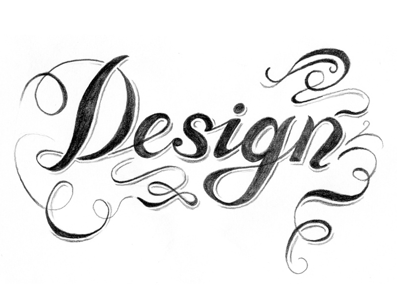 Dribbble designtext