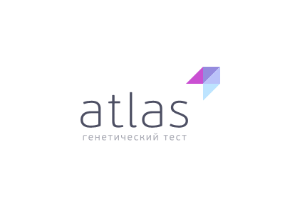 Atlas genetic logo logotype medicine online clinic