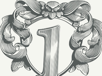 logotype engraving floral identity logo logotype