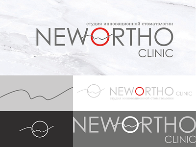 NewOrthoClinic - corporate identity branding design graphic design logo