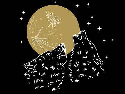 Howl design illustration