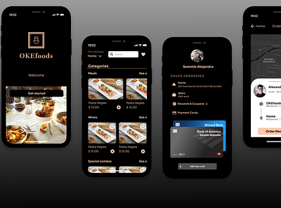 Restaurant store mobile app app ios app mobile app ui ux