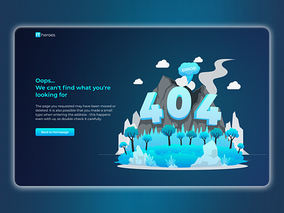 Error 404 Web page