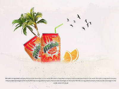 Mirinda - Product Visualization