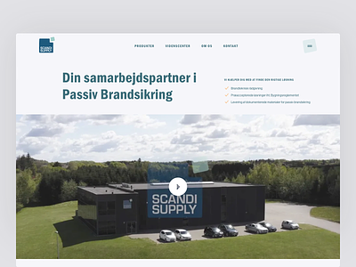 Scandi Supply - UI design 1 design hero design ui uidesign ux web webdesign website