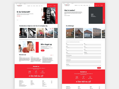 Totalbanken Website bank design minimal totalbanken ui uidesign ux web webdesign website