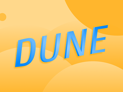 DUNE design dune