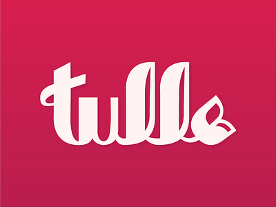 Tulle logo tulle type wedding