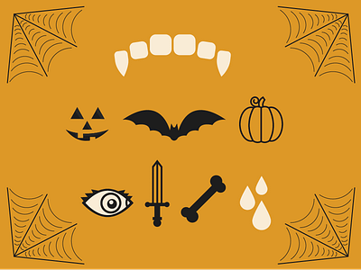 Halloween Illustrations graphic halloween illustration vector