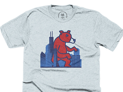 We Are Good on Cotton Bureau! baseball bears chicago cotton bureau cubs illinois sears tower skyline sports t shirt