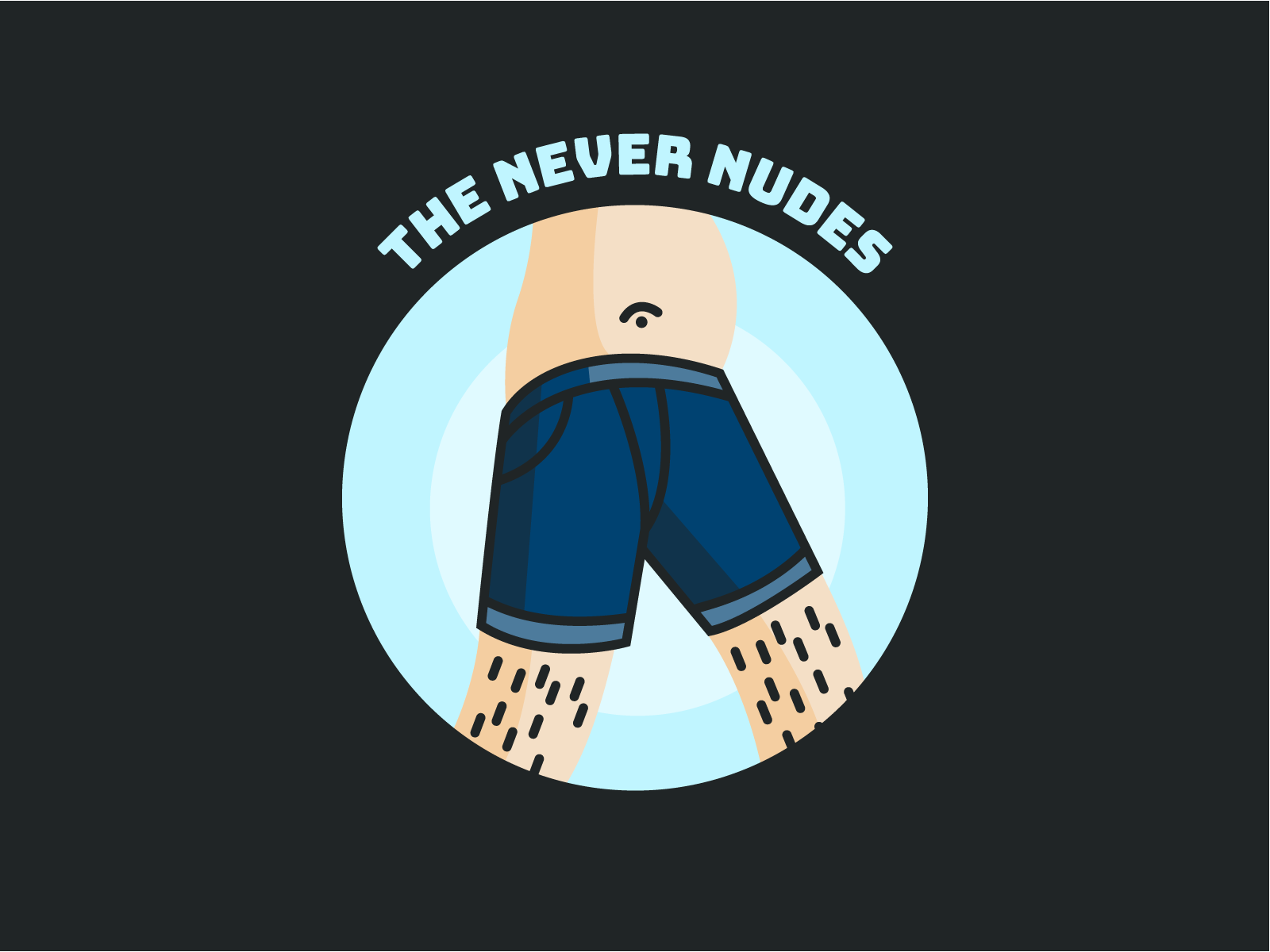Nude Jean Shorts