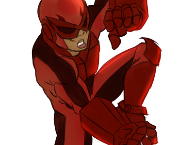 Nite's Deep Crimson Suit