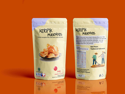 standing pouch keripik maknyos