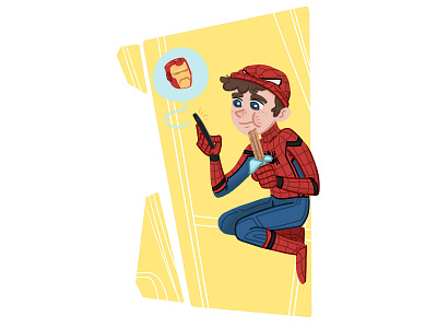 Churro Break churro comics homecoming ironman marvel spiderman stark superheroes