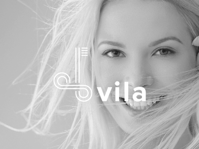 Vila brand identity logo