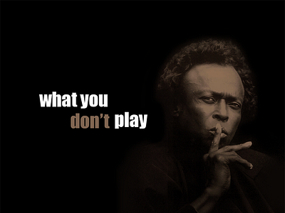 Jazz is... jazz miles davis quote