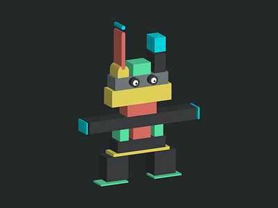 Mr Robot illustration robot