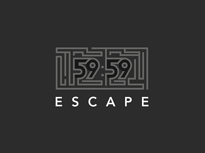 Escape 59:59 branding logo