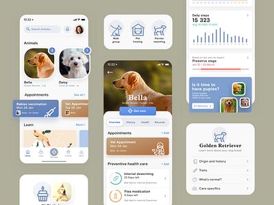 Pet health care app