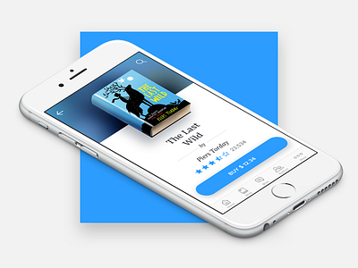 iOS App for Readers & Writers app interface design ios iphone minimalistic e commerce ui ux