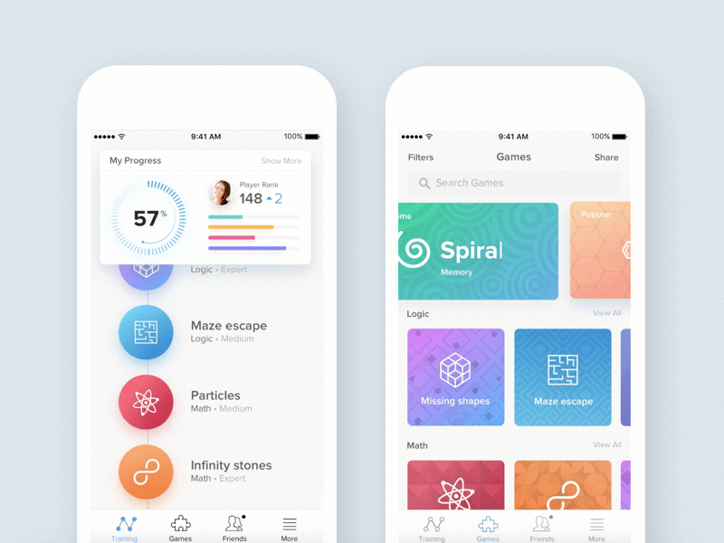 Educational App concept