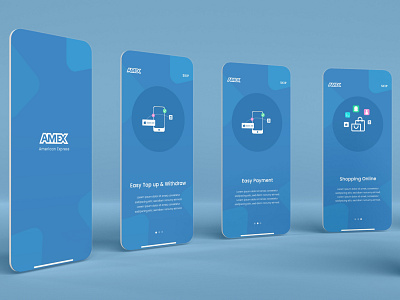 Mobile Banking App design