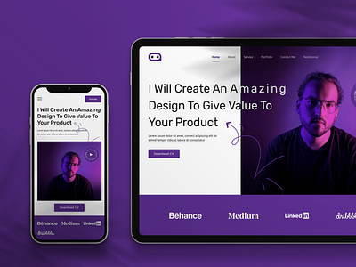 Personal Portfolio Landing Page