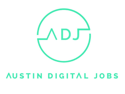 Logo | Austin Digital Jobs austin branding creative company design graphic design groups logo logo design networking start ups tech texas