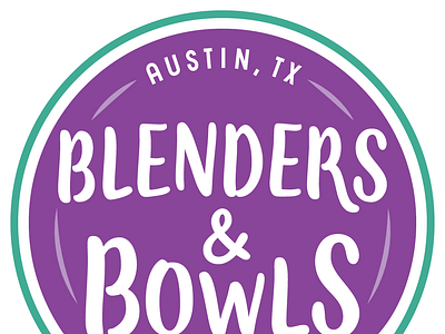 Blenders & Bowls Logo branding graphic design logo design