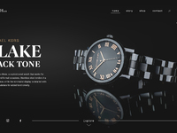 Watch Brand - Website Concept by Creative Brackets on Dribbble