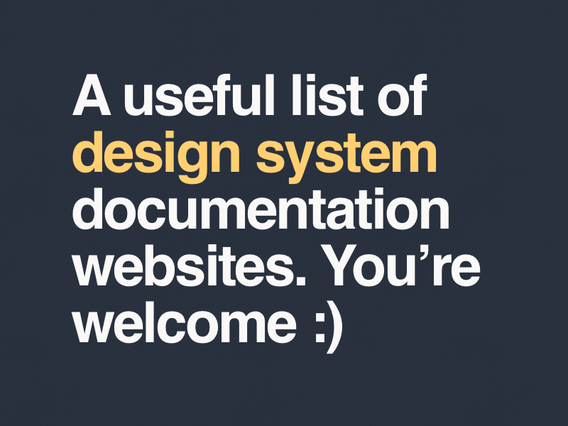 Design system documentation system resource product design styleguide spec website design system